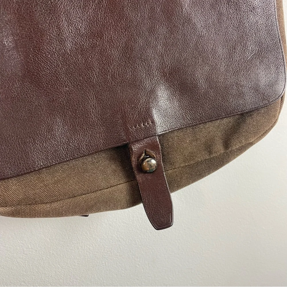 Vintage Hugo Boss Messenger Bag Genuine Leather RARE